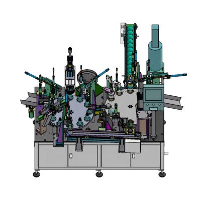 China Automatic And Easy To Operate B22 Automatic Led Cap Assembly Machine for sale