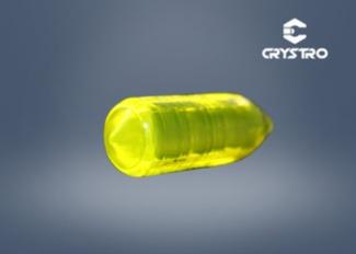 China Cer lackierte funkelnde Szintillations-Kristalle Crystal Yields LUAG zu verkaufen