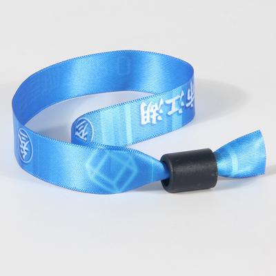 China China good quality RPET fabric custom wristband for wholesale for sale