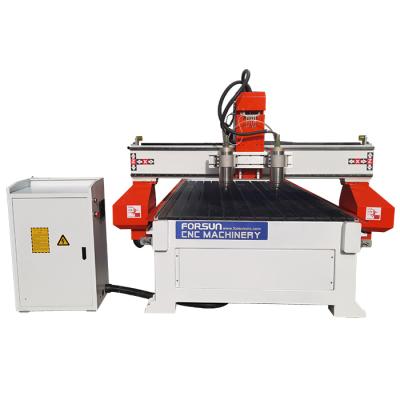 China Forsun China MDF ACRYLIC ALUMINUM WOOD 1325 CNC Router Perfect Multi Spindle Machine For Wood Furniture for sale