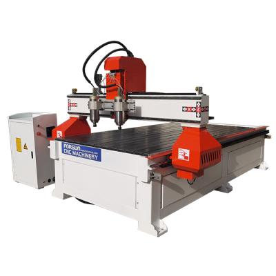 China Hotels Lath Wood Window Frame Carving Engraving Multi Spindle CNC Router for sale