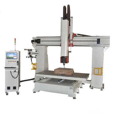 China German Hotels Quality 1325 5 Axis CNC Router / 3d 5 Axis CNC Wood Router For 5axis CNC Wood Carving Router for sale