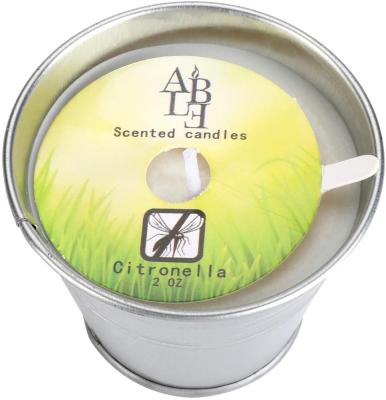 Chine Hot Sale Custom Design Mosquito Repel Outdoor Candle Citronella Candle,Essential Oil Candle,Scented Candles in Bulk à vendre