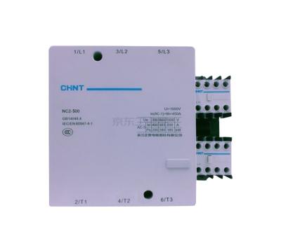 China CHINT NC2 Power Contactor 3P Series 3P AC Contactor NC2-500 110V 127V 220V 380V NC2-500 110V 127V 220V 380V for sale