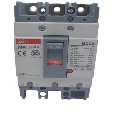 China Meta-MEC ABE Series Economical Plastic Case Circuit Breaker 3P ABE403b 250A 300A 350A 400A 30 KA for sale