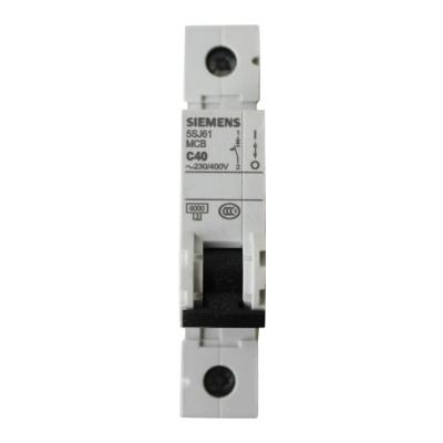 China New Original 5SY6 Series 230/400V 6kA 1P 2P 3P 4P 1A 2A 3A 4A 6A 10A 16A 20A 25A 32A 40A 50A 63A 6KA Miniature Circuit Breaker for sale