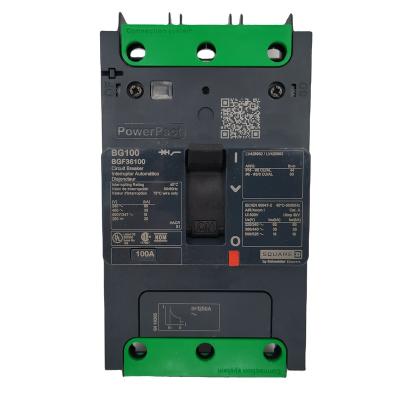 China AC-3/AC-1 Circuit Breaker BDL36125 BGF36100 BGF36125 BGF36100 BDL36100 BDL36080 EverLink Square D PowerPact B 18KA 3pole for sale