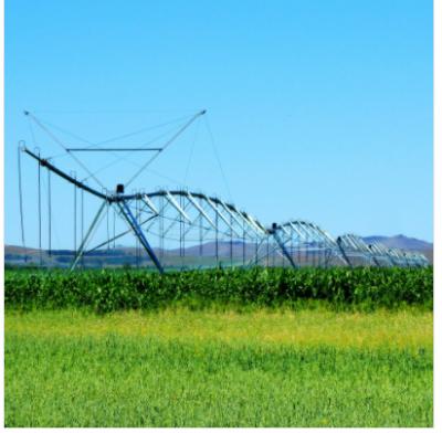 China 2022 hot galavzation China Yulin commercial central pivot farm irrigation system for sale for sale