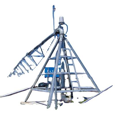 China 2020 hot sale galavazation plant sprinkler center pivot irrigation machine with spray gun for sale