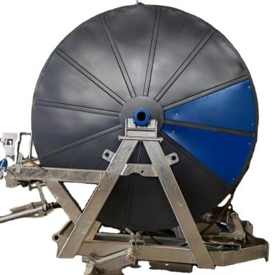 China Factory hot sale 2020 new galavzation type agriculture rain gun hose reel moving irrigation system for sale