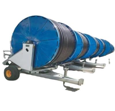 China 2022 Galavzation Sprinkler Hose Reel Irrigation System Suppliers Automatic Rotating Irrigation Hot for sale