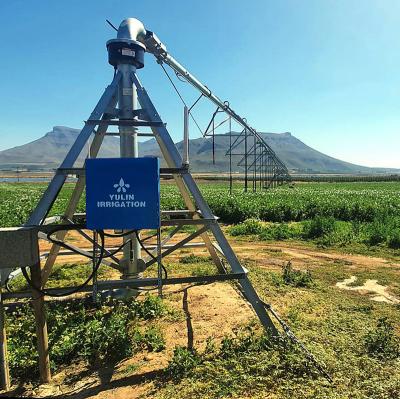 China China YULIN irrigation factory hot sale galavazation 2022 hot sale center pivot irrigation system for sale