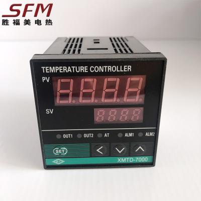 China Type J PT100 24VDC 110V 220V LCD Double Input K Waterproof And Insulation SFM Screen Has RS485 Intelligent Digital PID Temperature Controller for sale