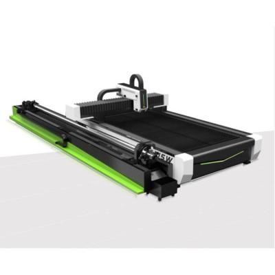 中国 Latest Design Fully Automatic Water Cooled Lazer Engrave Fiber Plate And Tube Integrated Laser Cutting Machine 販売のため