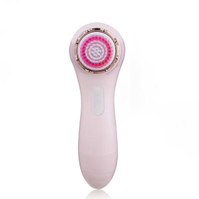 China Negative Ion Skin Massager Sonic Vibration Scrubber Facial Cleansing Tool Sweep Electric Cleansing Instrument for sale