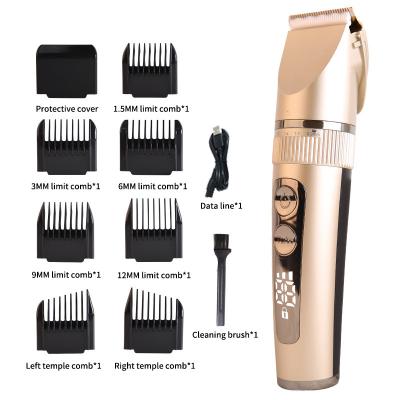 China Sustainable Professional Animal Electric Pet Grooming Clipper Dog Hair Trimmer for sale