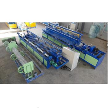 China Building Material Shops Fully Automatic Chain Link Fence Making Machine With Compact Roll for sale