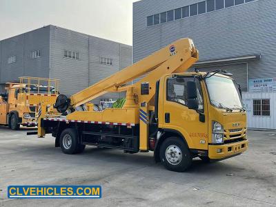 China KV100 27M ISUZU Aerial Platform Truck 116HP ISO9000 CCC Certification for sale