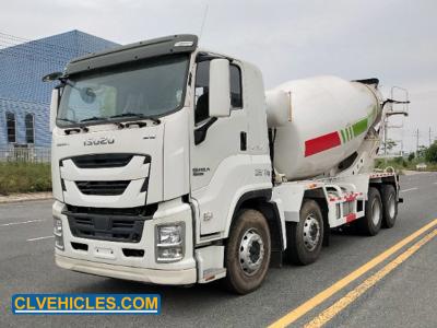 China ISUZU GIGA 8X4 380hp 12CBM 12 Cubic Meters Concrete Mixer Truck Concrete Mixers Cement Mixer Concrete Mixing Truck for sale