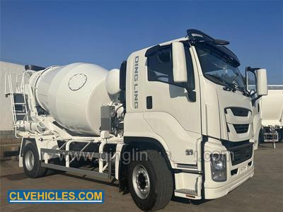 China F Series ISUZU FVR 240hp 7CBM Ready Mixed Concrete Truck Transport Truck for sale