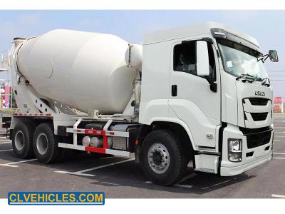 China ISUZU GIGA 6X4 380hp 10CBM Concrete Mixing Plant Construction Machinery Heavy Duty Mixer for sale