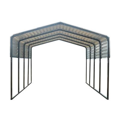 China Easily Assembled 20Ft x 20Ft Metal Parking Lot For Car Garage Steel Structure Parking Factory Price for sale