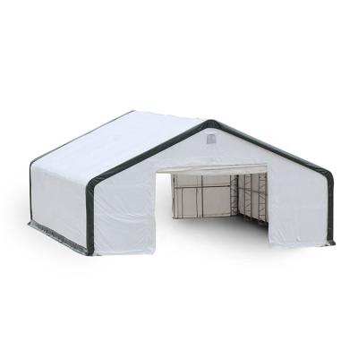 China Peak Top Portable Waterproof PVC Coating Double Truss Steel Structure Tent for sale