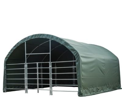 China Waterproof UV-Resistance Sheep Tent Cattle Shelter Livestock Shelter Hot Dip Galvanized Pipe for sale