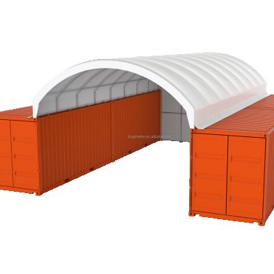 China Heavy Duty Factory New 20ft Container Tent Top Selling Products 2022 for sale