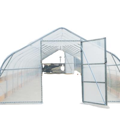 China Easy Assemble Transparent Green House Cover Material PE Mesh Fabric Greenhouse Tent for sale