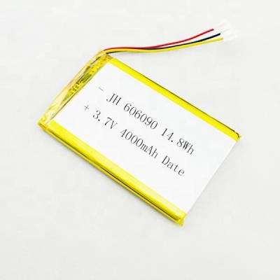 China Toys 3.7V 4000mAh 606090 LITHIUM Li-Polymer Battery Rechargeable For Tablet PC LAP-TOP AND WEIGHING DEVICE for sale