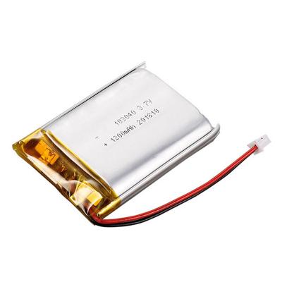 China Toys high rate 900mah 10C lithium polymer 3.7v lipo 103040 lipo 103040 rechargeable battery with JST connector for consumer electronics for sale