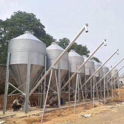 China Agriculture Industry Poultry Farm Feed Silos 2.7t Pig Duck Horse Sheep Chicken Cow Silos 33.5t for sale