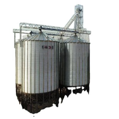 China Factory best quality grain silo 1000 tons bolted type wheat storage 500 tons steel silo on sale for sale