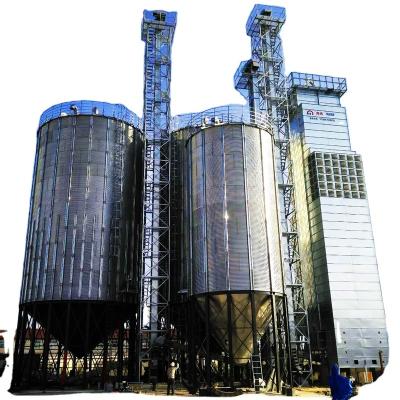 China Factory Corrugated Galvanized Steel Grain Storage Silo For Pig Chicken Farm Price Good Cost for sale