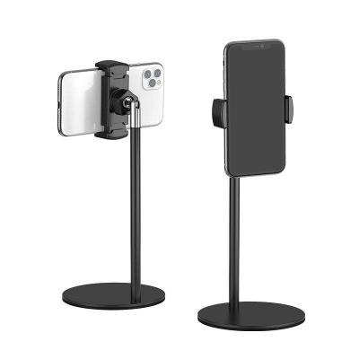 China Adjustable Plastic Phone Holder Stand For Desktop Height Adjustable 360 ​​Rotation Desk Bracket Smartphone Holder for sale