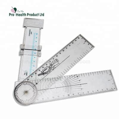 China PVC Goniometer With Scale Medical Pain Ruler Plastic Medical Goniometer for sale