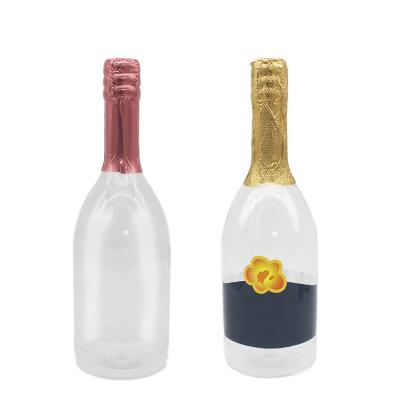 China Factory Direct Good Quality Plastic Champagne Bottle For Candy, Decoration China Gift for sale