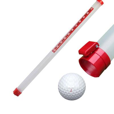 China Transparent Clear PVC PC Ball Picker Golf Ball Packaging Tube Pick Up Pointer for sale