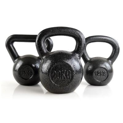 China Durable Custom Logo Cast Iron Kettlebell Paint Coated Kettlebell Powder Kettlebell for sale