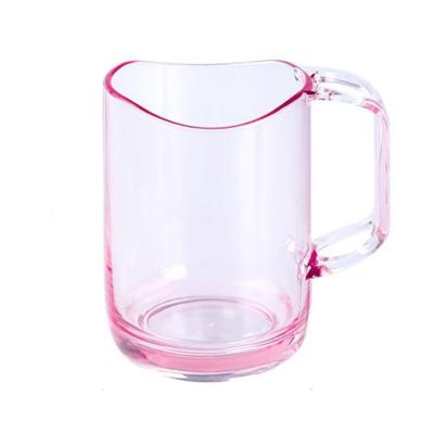 China Sustainable Creative Plastic Bathroom Couple Toothbrushing Cup Can Stand Upside Down Mouthwash Cup for sale