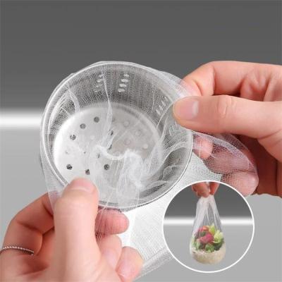 China White Disposable Kitchen Sink Sieve Waste Strainer Mesh Filter Bag Stopper Residue Filter Meshes for sale