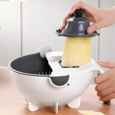 China Viable Manual Vegetable Tools Vegetable Cutter Fruit Slicer Grater Food Processor Vegetable Cleaver for sale