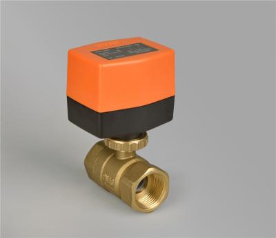 China Motor Driven Small Size Mini Electric Ball Valves in Solar / Water / HVAC systems for sale