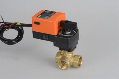 China Stainless Steel Brass Fast Running Electric Operated Valve With Manual Function for sale