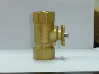 中国 2 方法 DN15~DN50 冷却装置のためのハンドルが付いている電気水球弁 販売のため