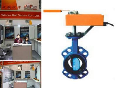 China Automatic Chilled Water System Electric Butterfly Valve Adjust Open/Close Control for sale