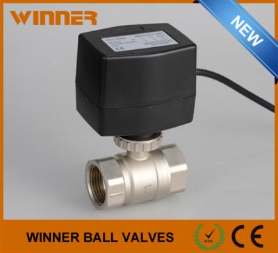 China 4N.M Motorized Electrically Actuated Valve AC220V ON/OFF Control for sale