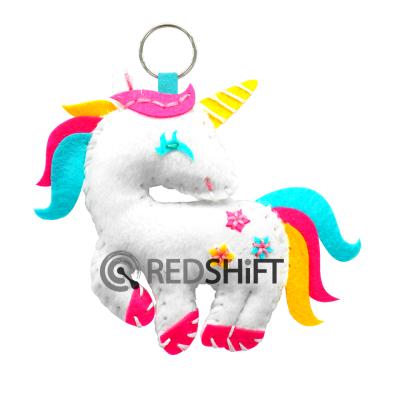 China Unicorn Kit Kids Educational Sewing Kit Kids Toys Kids DIY Animal Craft Bear Keychain Charm Doll Toy Set Amazon FBA Toys Kids Educational OEMs for sale