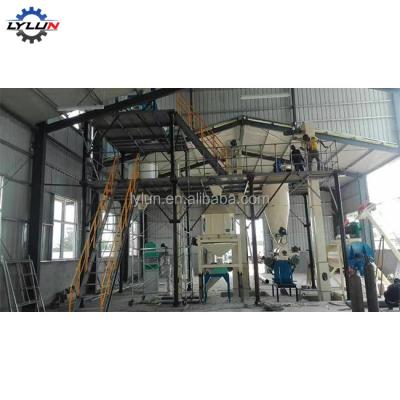 China High Efficiency Easy Operation 9kwh420 1-10t/H Top Quality Animal Feed Pellet Plant for sale